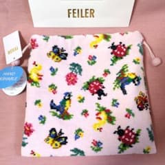 ✨阪急うめだ店限定✨フェイラーハイジ巾着 ペールピンク 完売 - メルカリ