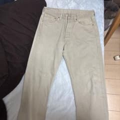 Levi's 501 ベージュジーンズ W31 L32のサムネイル