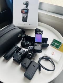 DJI Pocket 3 アクションカメラ本体と付属品のサムネイル