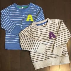 トレーナー 双子コーデ 100のサムネイル