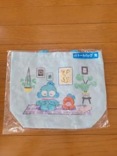 新品未使用　ハンギョドン　くじ　トートバッグ　青のサムネイル