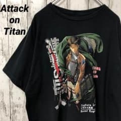 C1890 진격의 거인 Attack on Titan 리바이 티셔츠 XL.