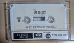 Dir en grey COWBOY WORLD カセットテープ　　配布デモのサムネイル