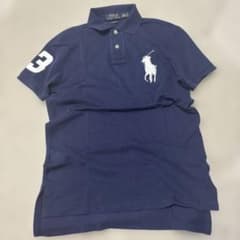 希少 Polo Ralph Laurenビッグポニー ネイビー短丈xs - メルカリ