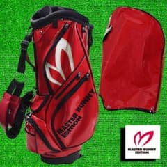 マスターバニーエディション エナメル キャディバッグ9型【レッド】訳