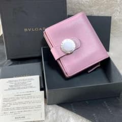 BVLGARI ブルガリ 折り財布 折財布 ピンクのサムネイル