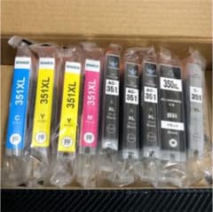 Canon 351互換インク 9本セット 350XL/351XLのサムネイル