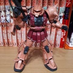 専用、ガンプラRGシャア専用ザクのサムネイル