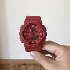 gshock 赤 腕時計 gショックのサムネイル