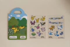 중화항공 한정 포켓몬 콜라보 Pokemon 푹신 씰