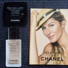 おまけ付きCHANEL サンプル（ファンデ・ベース）のサムネイル