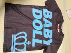 BABY DOLL Tシャツ 140 黒/青のサムネイル
