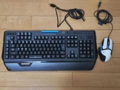中古 logicool ゲーミングセット g502 K/DA G910rのサムネイル
