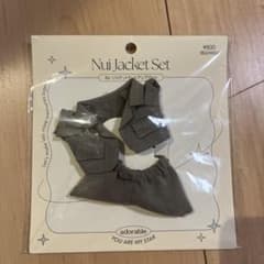 未開封　3coinsぬいジャケットセット10cmのサムネイル