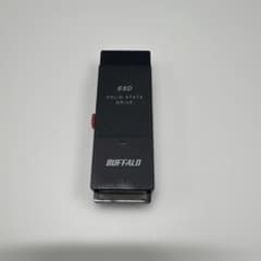 BUFFALO 外付けSSD SSD-PUT11-0U3-B/N - メルカリ