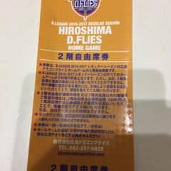 広島ドラゴンフライズ2階自由席 １枚のサムネイル