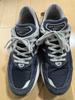 New Balance 990 v6 スニーカー ネイビーのサムネイル
