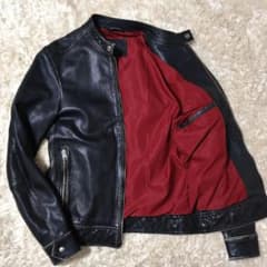 希少✨オールセインツ ライダースジャケット ユーズド加工 ブラック 