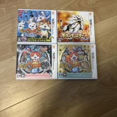 ニンテンドー3DS ソフト 4本セット 妖怪ウォッチ ポケットモンスターのサムネイル
