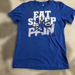 adidas EAT SLEEP PAIN Tシャツ ブルーのサムネイル