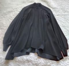 エンフォルド ダブルクロスハイネックブラウス 38 黒 - メルカリ