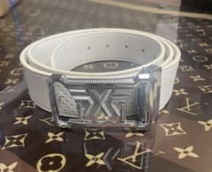 PXG 골프 남성 벨트 화이트