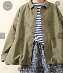 journal standard luxe バックサテン ミリタリーブルゾンのサムネイル
