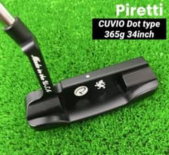 ま*こ様 ピレッティ パター クーヴィオ ドットモデル 365g 34インチ 希
