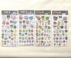 【正規品】　たまごっち4サイズステッカー４枚セットのサムネイル
