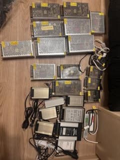 電源トランス、変圧器　12v 24v 5A 10A 15A 25Aのサムネイル