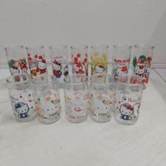 ハローキティ レトログラス 12本セットのサムネイル