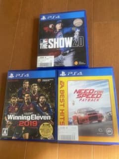 PS4 ソフト３本セット PS4 ソフト 3本セット ウイイレ2019 他 - メルカリ