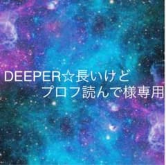 DEEPER☆長いけどプロフ読んで様専用のサムネイル