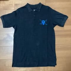 stussy ポロシャツ スカルのサムネイル
