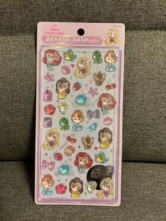 【正規品】ボンボンドロップシール　ディズニー　プリンセスのサムネイル