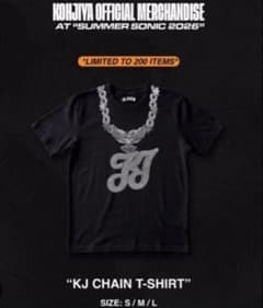 Kohjiya KJ CHAIN T-SHIRT サマソニ200枚限定 Lサイズ kohjiya KJ CHAIN T-SHIRT サマソニ 200枚限定 - メルカリ