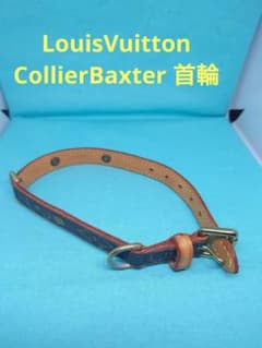 LouisVuitton CollierBaxter 首輪 小型犬 中古品 - メルカリ