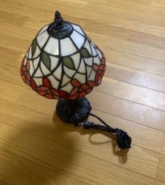 ⭐︎ステンドグラス風スタンドライト、中古のサムネイル