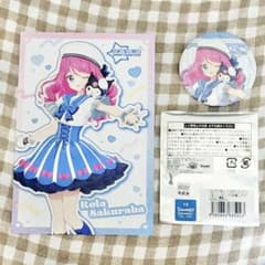 アイカツスターズ サンリオ ポストカード 缶バッジ 桜庭ローラ - メルカリ