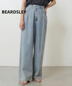 美品✨️BEARDSLEY ビアズリー ラップ風デニム Fサイズ - メルカリ