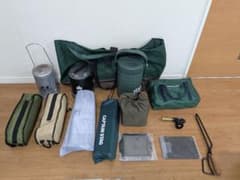 キャンプ用品まとめ売り　SOTOランタン、ユニセラ、ガスヒーター等 キャンプ用品まとめ売り SOTOランタン、ユニセラ、ガスヒーター等