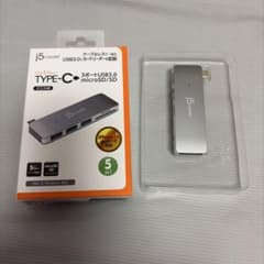 j5create USBハブ JCD348 5ポートのサムネイル