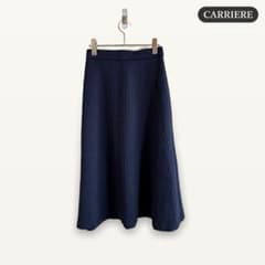 zC1375【M】CARRIERE ロングスカート 無地 きれいめ カジュアルのサムネイル