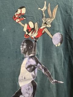 90s NIKE HARE JORDAN バックスバニーT SPACE JAMのサムネイル