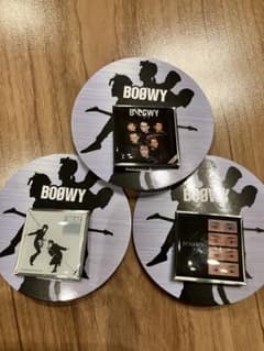 BOØWY ピンバッジ　3点セットのサムネイル
