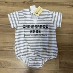 【新品・未使用】ロンパース　綿100%　半袖　70サイズ　夏服　ベビー服　子供服のサムネイル