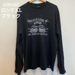 nitraid ナイトレイド ロンT XL ブラックのサムネイル
