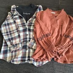 女の子キッズ トップス 2点セット 120 値下げ中のサムネイル