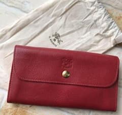 新品★イルビゾンテ  赤  長財布のサムネイル