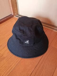 【レディース】KANGOL バケットハット ブラック Mサイズのサムネイル